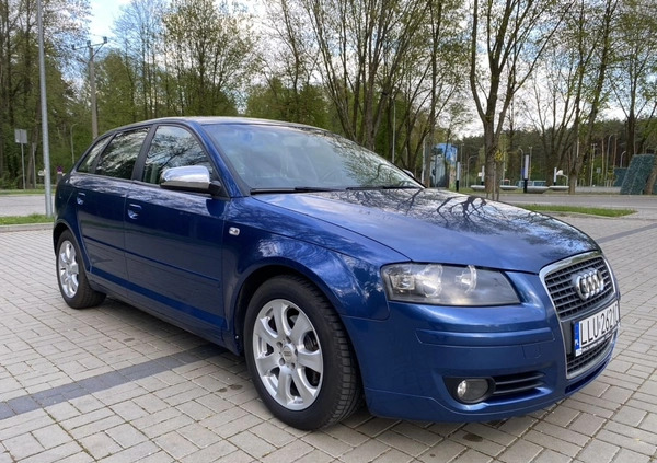 Audi A3 cena 21300 przebieg: 226000, rok produkcji 2006 z Łuków małe 191